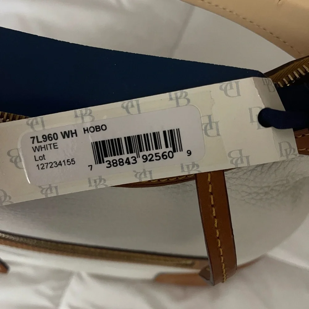 Dooney & Bourke White and Brown Women's Bag